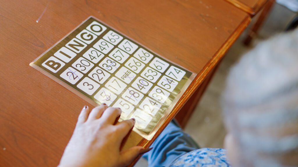 Bingo care available for short term care patients